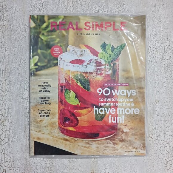 Real Simple Magazine - Lot Of 4 Issues - March June July Dec 2024 - New SEALED - Picture 4 of 5